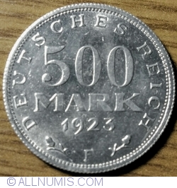 500 Mark 1923 F