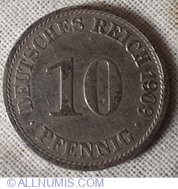 10 Pfennig 1909 A