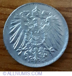 Image #2 of 5 Pfennig 1917 D