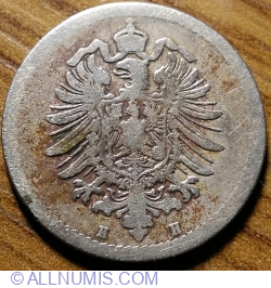 Image #2 of 5 Pfennig 1875 H