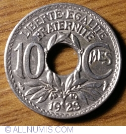 Image #1 of 10 Centimes 1923
