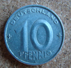 Image #1 of 10 Pfennig 1953 A