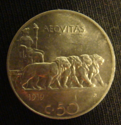 50 Centesimi 1919