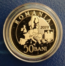 Image #1 of [PROOF] 50 Bani 2019 - Președinția României la Consiliul Uniunii Europene