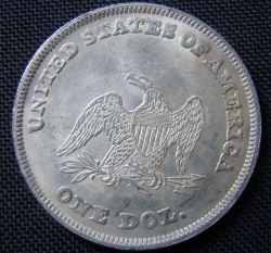 Image #1 of [COUNTERFEIT] 1 Dollar 1872