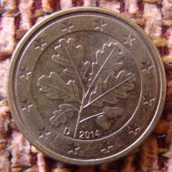 Image #2 of 5 Euro Cent 2014 D