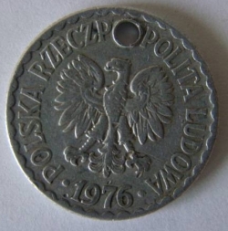 Image #2 of 1 Zloty 1976