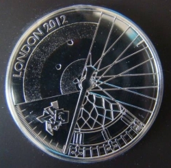 Image #2 of 5 Pounds 2012 - Official Paralympics Coin