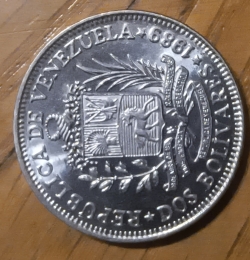 2 Bolivares 1989