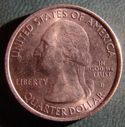 Image #1 of Quarter Dollar 2013 D - South Dakota Mounth Rushmore