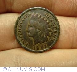 Image #2 of Indian Head Cent 1891
