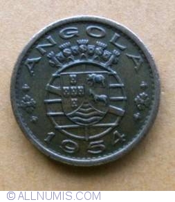 50 Centavos 1954, Portuguese Colony (1901-1954) - Angola - Coin - 28345