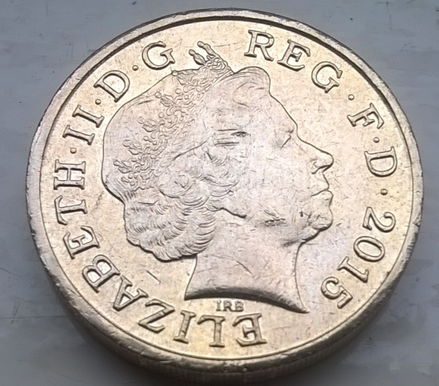 1 Pound 2015, Elizabeth II (19522022) Great Britain Coin 37605