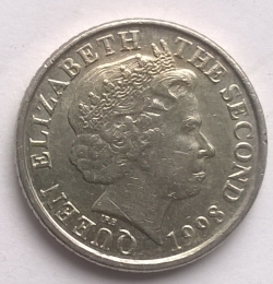 Image #1 of 5 Pence 1998
