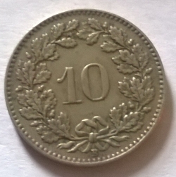 10 Rappen 1926
