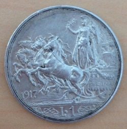 Image #2 of 1 Lira 1917