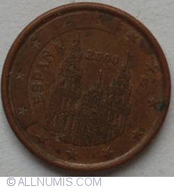 Image #2 of 1 Eurocent 2000