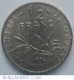 1/2 Franci 1974