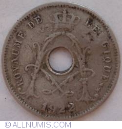 Image #2 of 5 Centimes 1922 (Belgique)