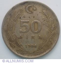 Image #1 of 50 Lira 1984