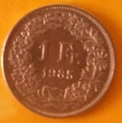 Image #1 of 1 Franc 1985