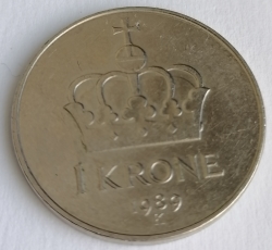 1 Krone 1989
