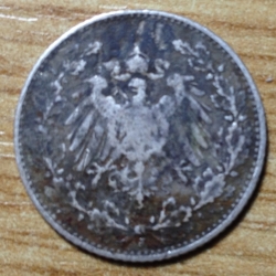 ½ mark 1912 (J)