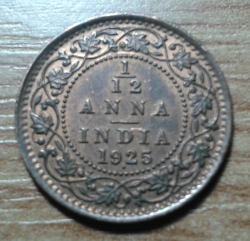 1/12 Anna 1925 (b)