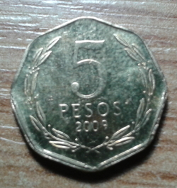 Image #1 of 5 Pesos 2009