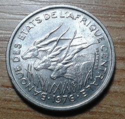 50 Francs 1976 D - Gabon
