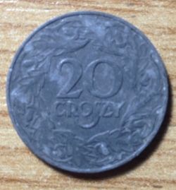 Image #1 of 20 Groszy 1923 - Zinc