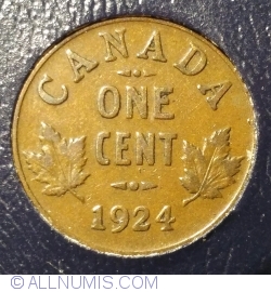 Image #2 of 1 Cent 1924