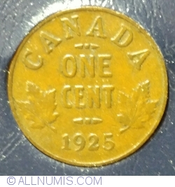 Image #2 of 1 Cent 1925
