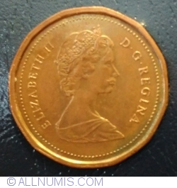 Image #1 of 1 Cent 1985 pointed 5