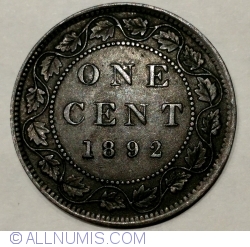 Image #1 of 1 Cent 1892