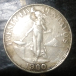 Image #1 of 25 Centavos 1960