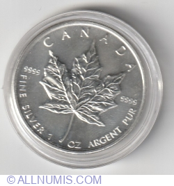 Image #2 of 5 Dollars 2009 - Maple Leaf