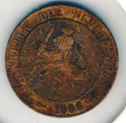2 1/2 cents 1886
