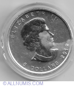 Image #1 of 5 Dollars 2012 - Maple Leaf