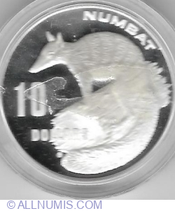 Image #2 of 10 Dollars 1995 - Numbat