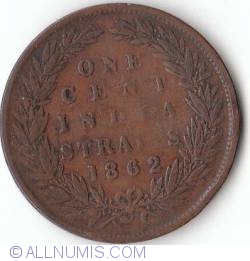 Image #1 of 1 Cent (ONE CENT) 1862
