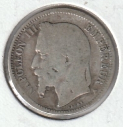 Image #1 of 1 Franc 1868 A