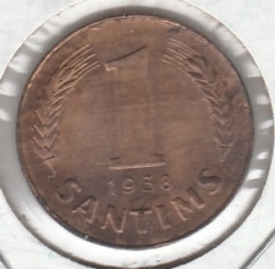 Image #1 of 1 Santims 1938