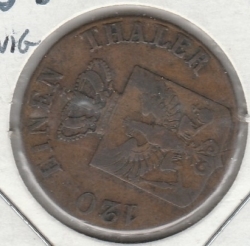 3 Pfennig 1836 D