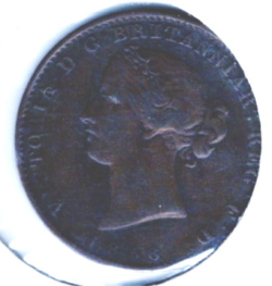 1/2 Penny 1856
