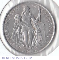 Image #1 of 5 Francs 1989