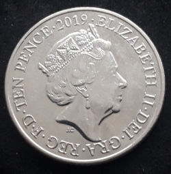Image #1 of 10 Pence 2019 - K - King Arthur