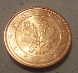 Image #2 of 2 Euro Cent 2017 F