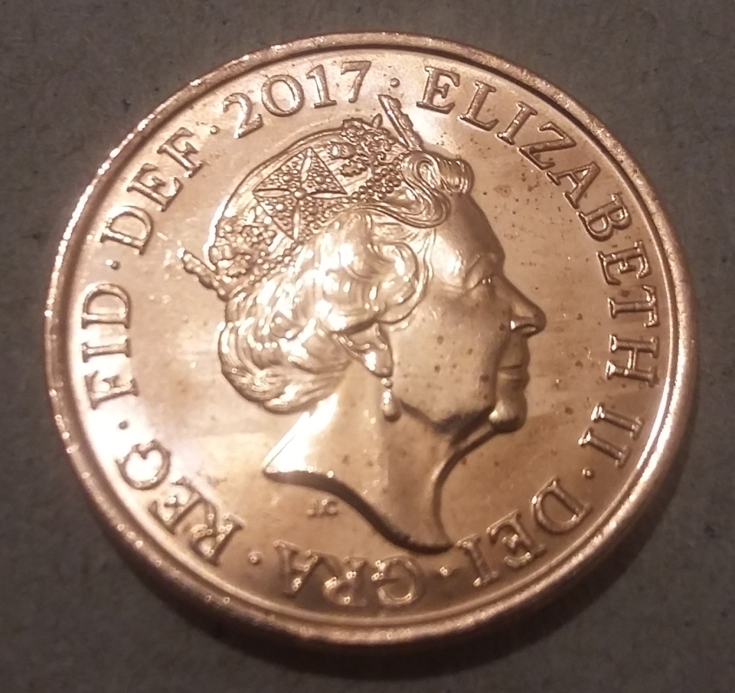 1 Penny 2017, Elizabeth II (1952-present) - Great Britain ...