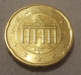 Image #1 of 20 Euro Cent 2017 D